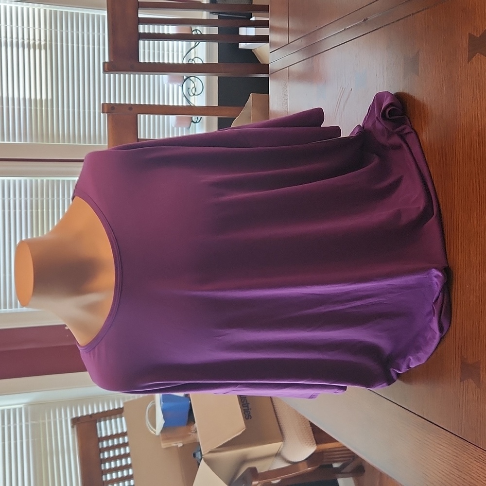 LulaRoe XL Purple Irma shirt